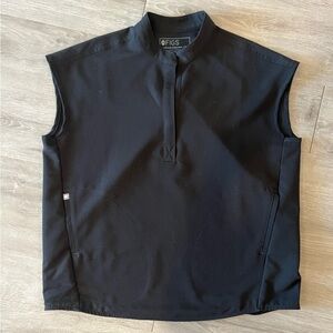 Figs Rafaela Scrub Top Black XXS